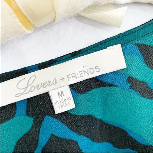 Lovers + Friends Revolve Animal Print Blouse - Picture 5 of 7